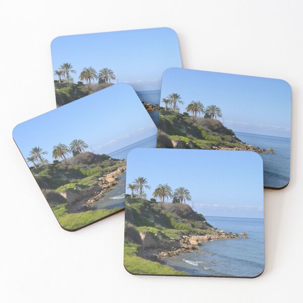 Item preview, Beautiful coastline with palms and sea designed and sold by Sharitka.