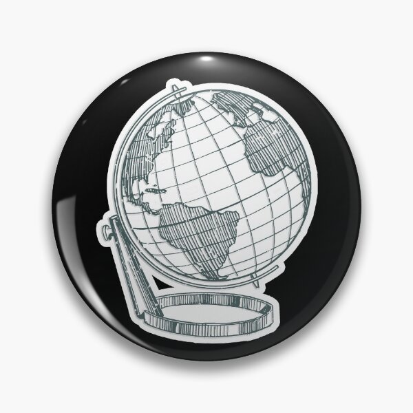 Item preview, World Map Continent designed and sold by GBDesigner.