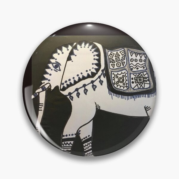 Item preview, Elefante de Leith en blanco y negro designed and sold by RSSheffield.