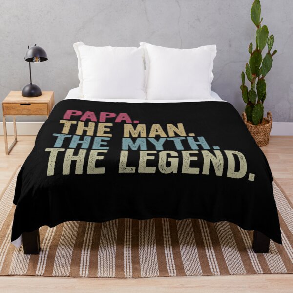 Item preview, Papa. The Man. The Myth. The Legend Grandad Funny Grandfather Gift designed and sold by joykart.