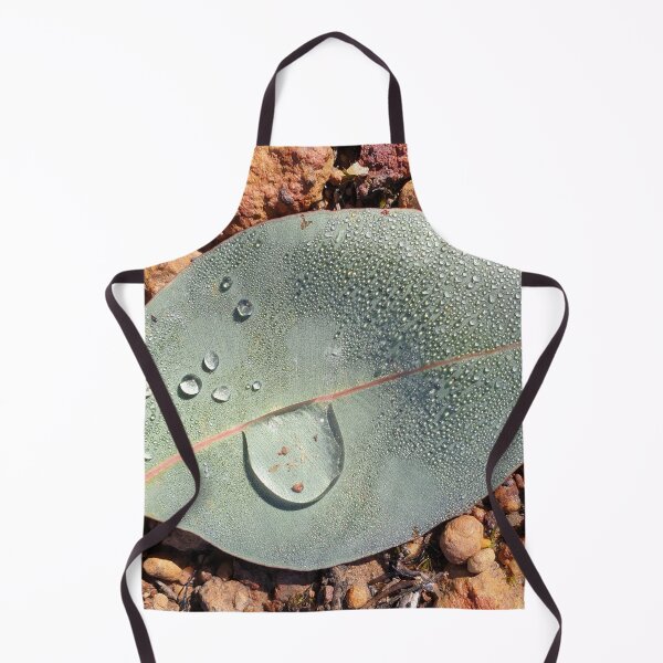 Item preview, Gum leaf holding a raindrop designed and sold by FunkyTowns.