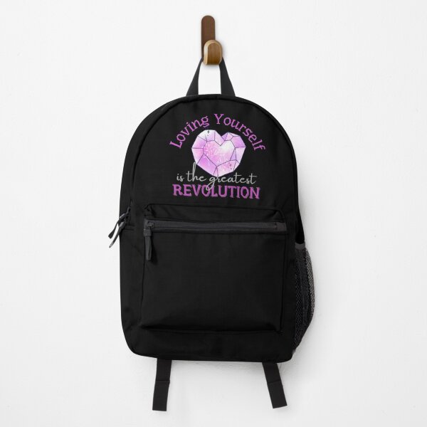 Item preview, Loving Yourself Is The Greatest Revolution Diamond Heart Design designed and sold by SweetAndSpice.