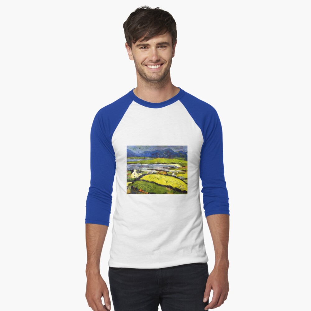 Item preview, Baseball ¾ Sleeve T-Shirt designed and sold by eolai.