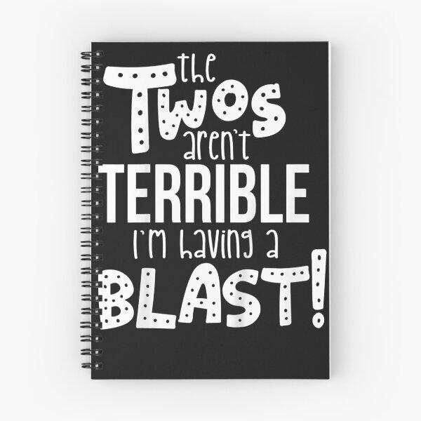 Item preview, The Twos Aren't Terrible I'm Having A Blast designed and sold by YananWu83.