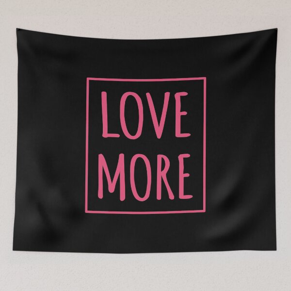 Item preview, Love More - Simple typography  designed and sold by LoveLifeRandom.