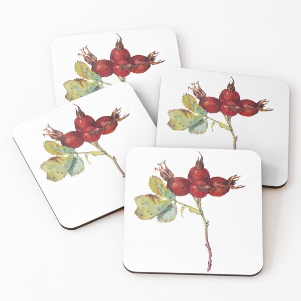 Item preview, wild rose watercolor designed and sold by Terinery.