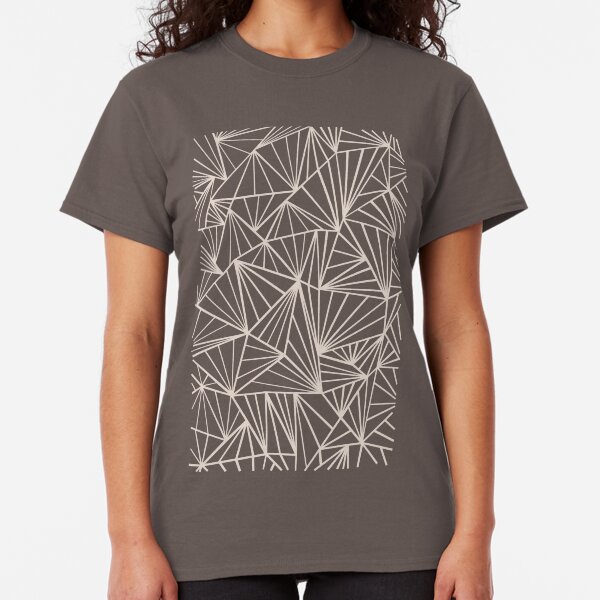 Ab Fan Grey And Nude Classic T-Shirt