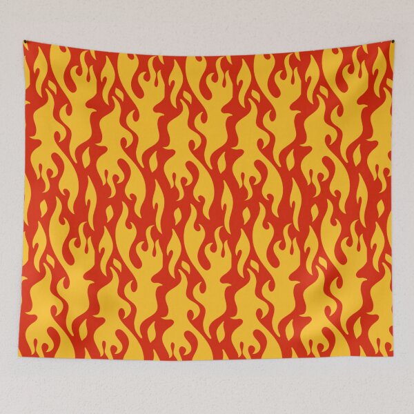Item preview, Fire flames flame pattern designed and sold by DerSenat.