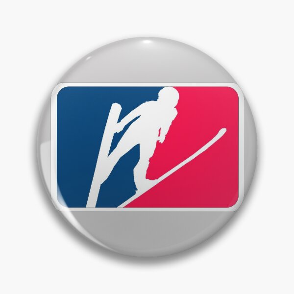 Item preview, Ski jumping logo designed and sold by Neovito.