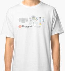 Dreamcast Japanese Controller Classic T-Shirt