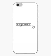 Can you move your seat up? No. iPhone Case