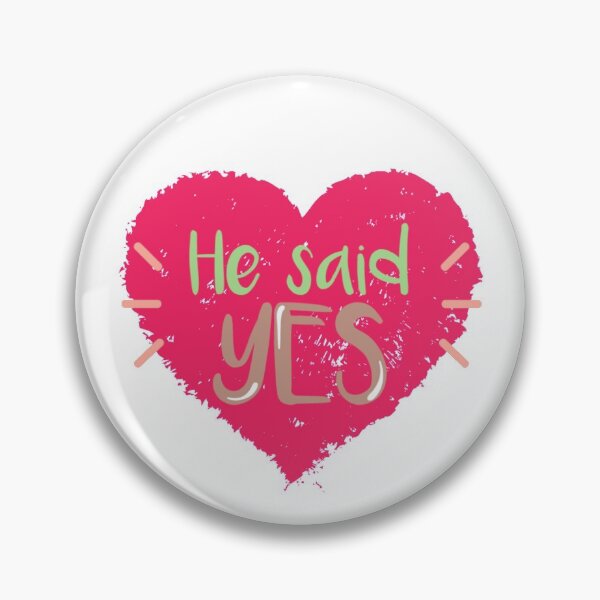 Item preview, He said Yes! Engagement  designed and sold by JosTees96.