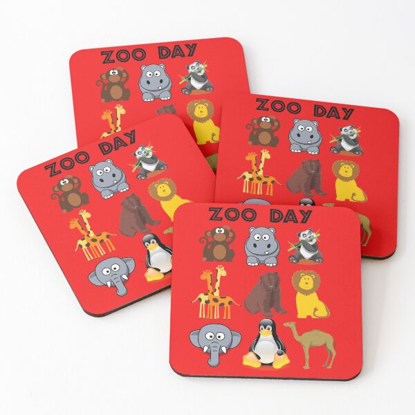 Item preview, Fun Zoo Day Cute Animals designed and sold by TastySpace.