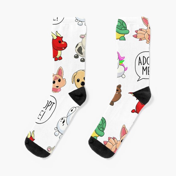 Roblox Adopt Me Socks Redbubble - slogoman roblox adopt me