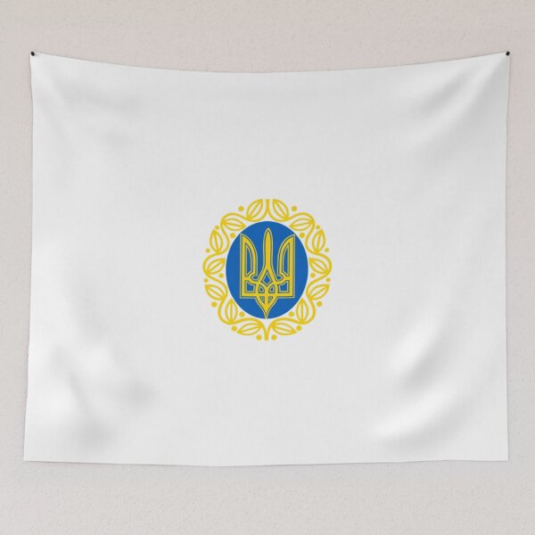 Item preview, Ukraine Trident symbol, Ukraine national symbol, Tryzub (2021-3-UKR-2) designed and sold by NY-Prints-USA.