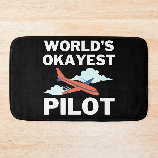 Item preview, World's Okayest And Best Pilot designed and sold by livegood.