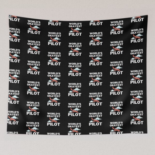 Item preview, World's Okayest And Best Pilot designed and sold by livegood.