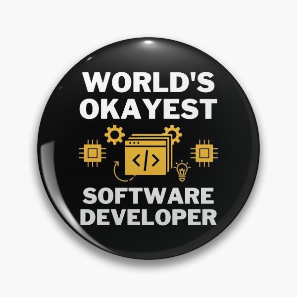 Item preview, World's Okayest And Best Software Developer designed and sold by livegood.