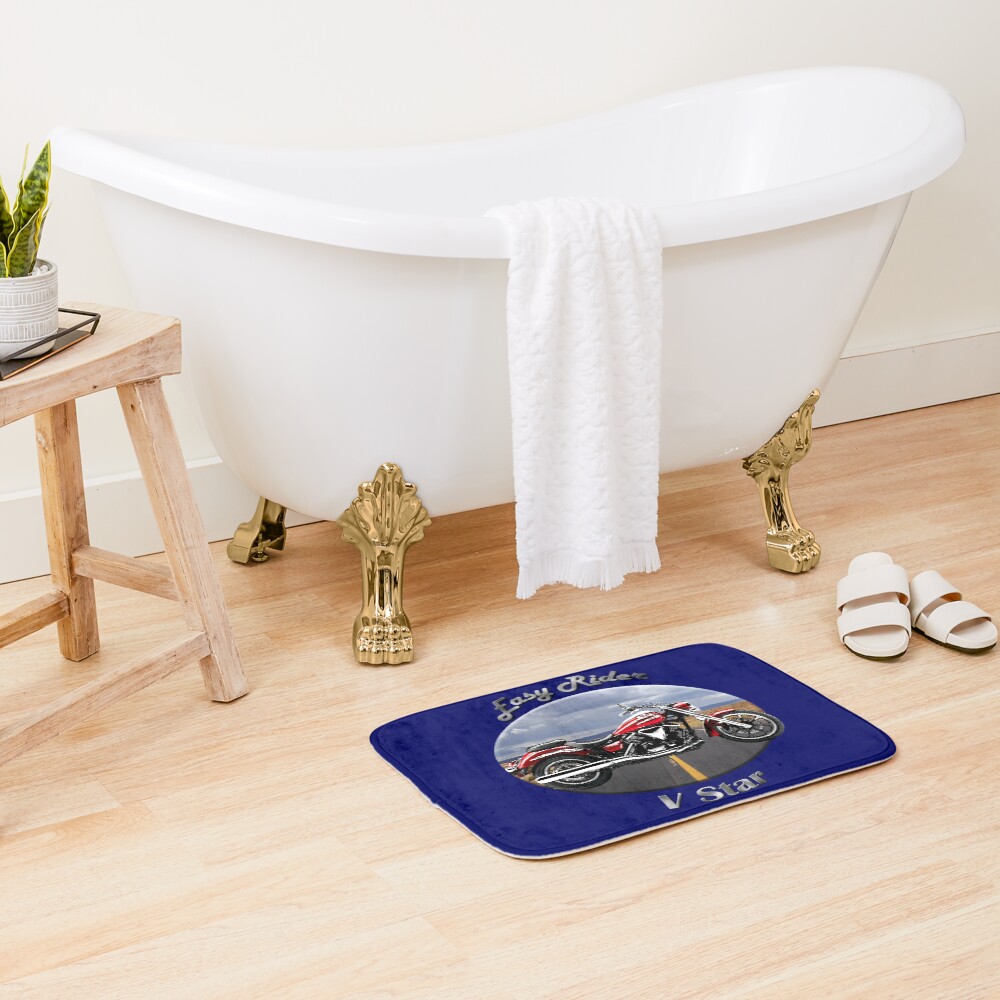 Yamaha V Star Easy Rider Bath Mat