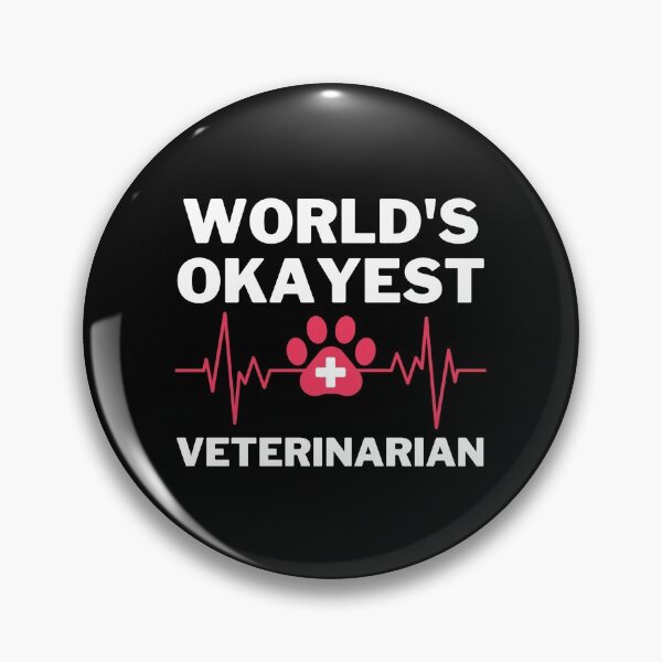 Item preview, World's Okayest And Best Veterinarian designed and sold by livegood.