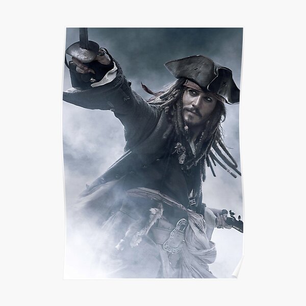 Jack Sparrow | Pirates of the Caribbean Dead At world's end Poster