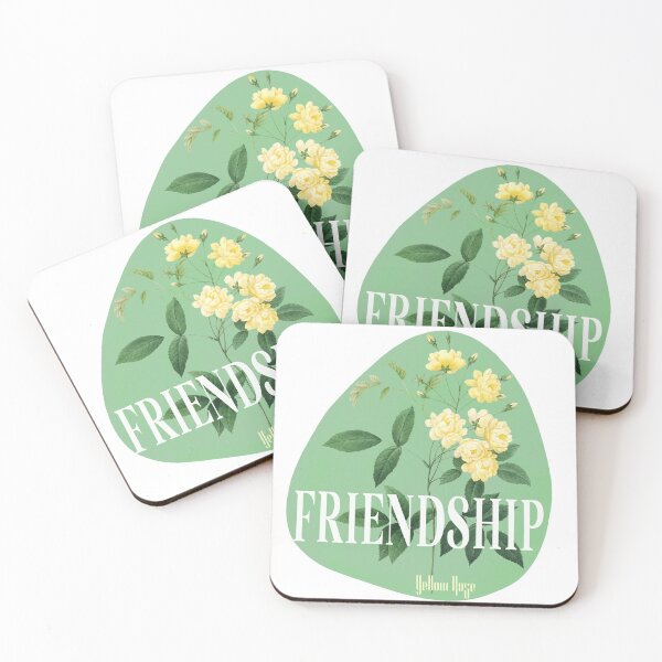 Item preview, Vintage Yellow Roses, White Friendship, Symbolic Flower designed and sold by JoyforU.