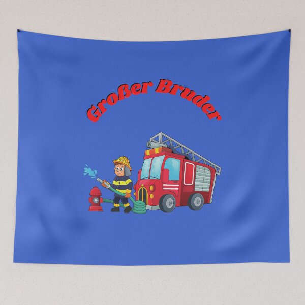 Item preview, Sibling love - big brother fire brigade designed and sold by der-faun.