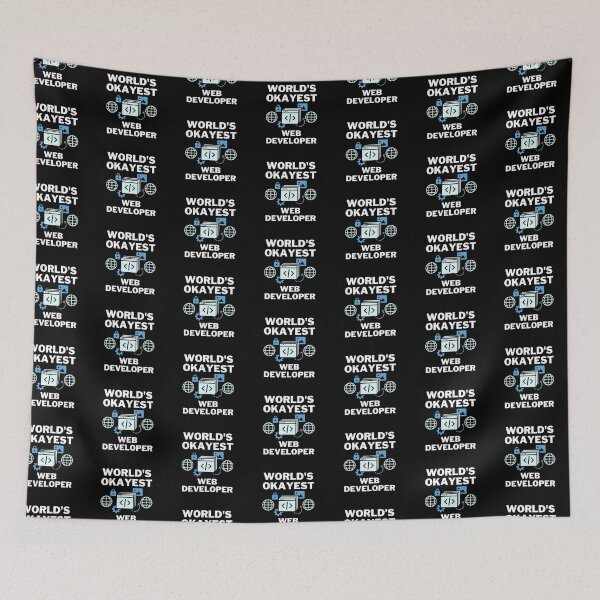 Item preview, World's Okayest And Best Web Developer designed and sold by livegood.