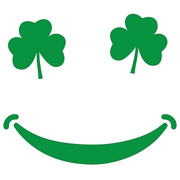 Shamrock Clover Smile - St. Patrick's Day | Magnet