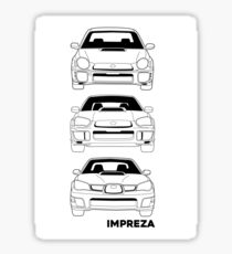 Subaru Impreza Fans Sticker