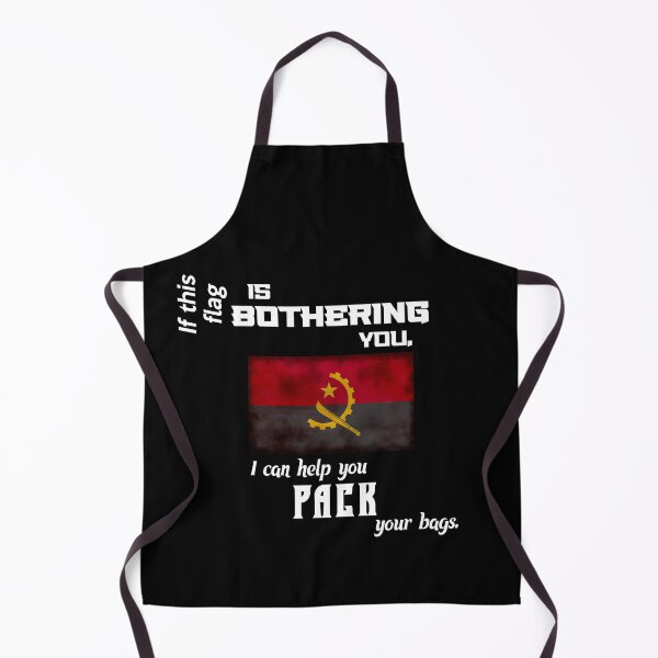 Item preview, Angola flag - pack your bags designed and sold by 2Girls1Shirt.