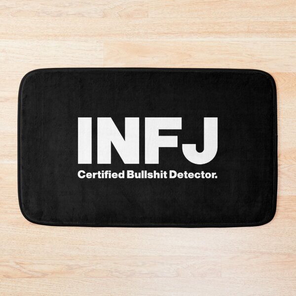 Item preview, INFJ Certified Bullshit Detector (MBTI Merch) designed and sold by lamweixing.
