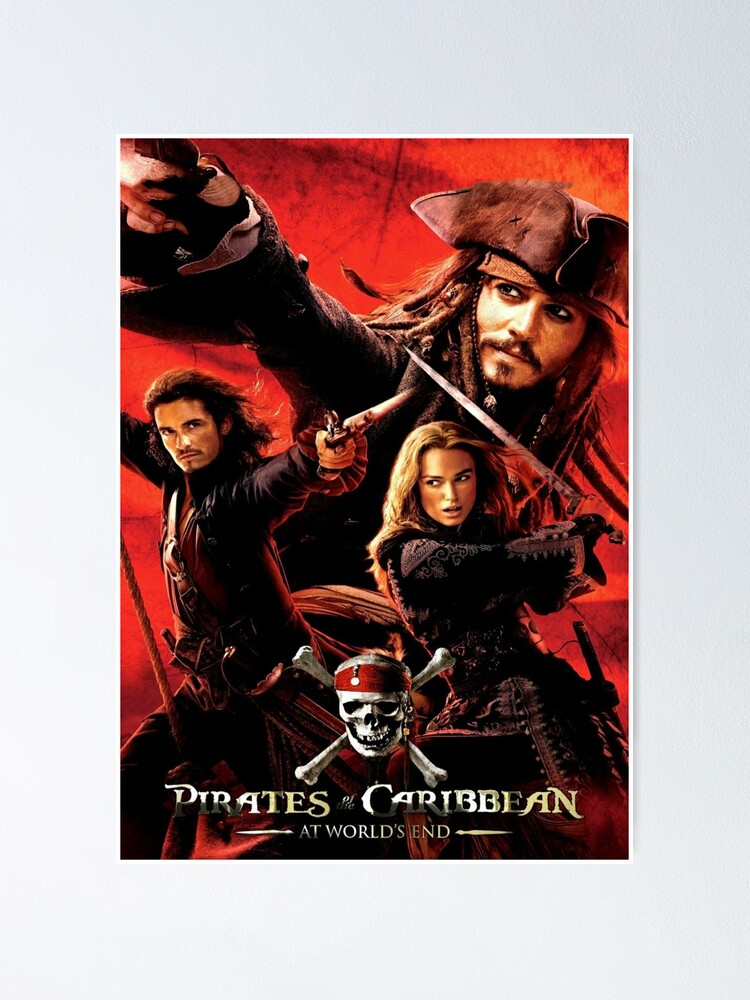 Will Turner Pirates of the Caribbean Mini Movie Poster