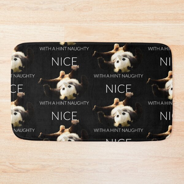 Item preview, Nice with a hint naughty. Funny Panda  designed and sold by thekidsprint.