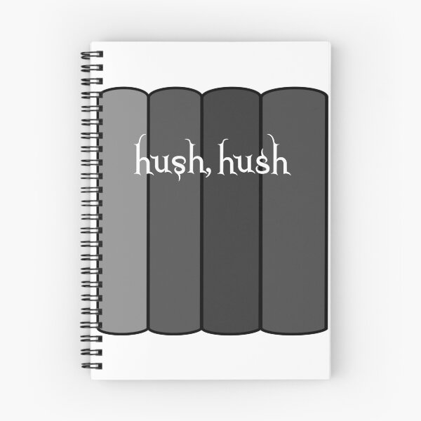 Item preview, Hush, Hush Bookstack designed and sold by doodlesbyCara.