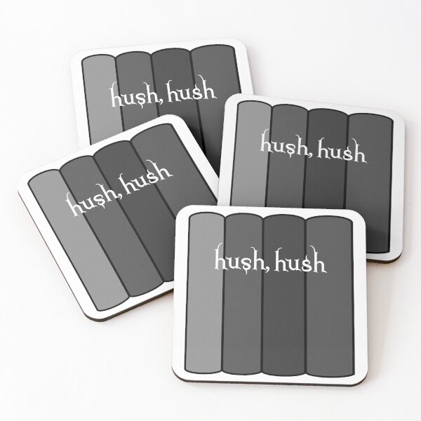 Item preview, Hush, Hush Bookstack designed and sold by doodlesbyCara.