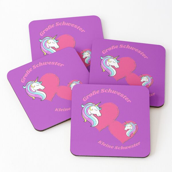 Item preview, Sibling love - little sister and big sister unicorn designed and sold by der-faun.