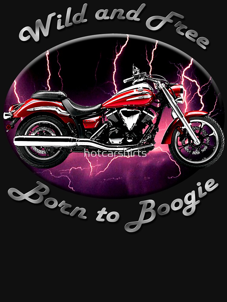 Yamaha V Star Wild And Free by hotcarshirts