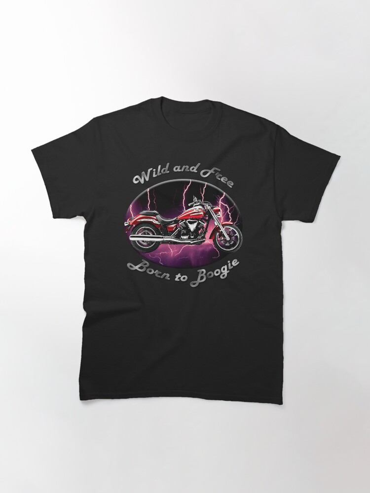 Alternate view of Yamaha V Star Wild And Free Classic T-Shirt