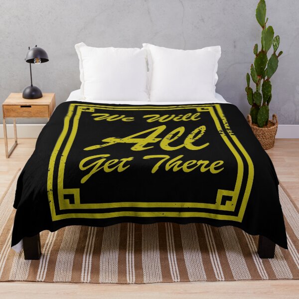 Item preview, We Will All Get There Gold textured text designed and sold by Qestro.