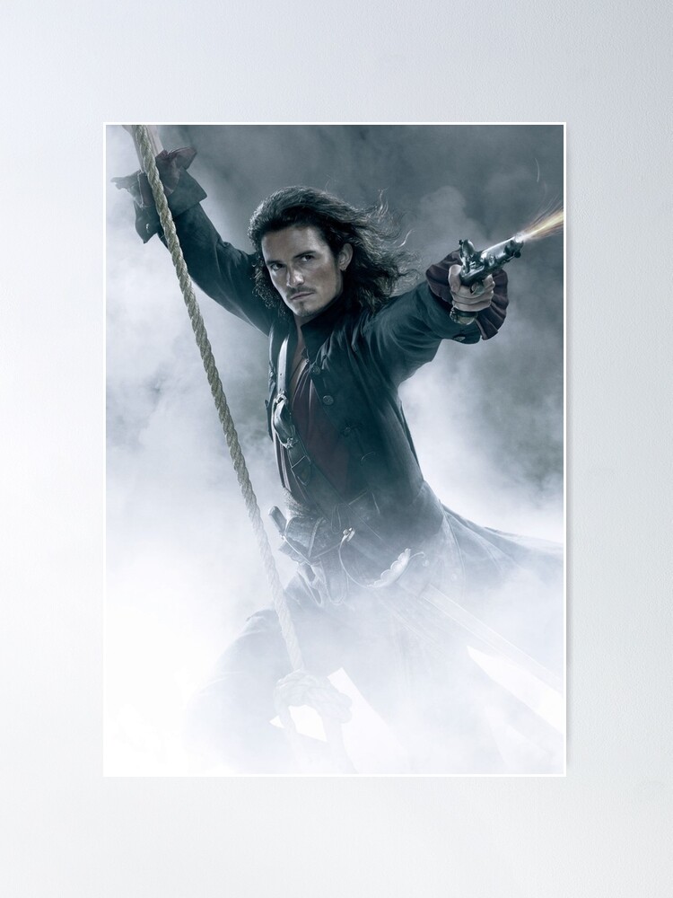 Pirates of the Caribbean - Will Turner Wall Poster by Unknown at