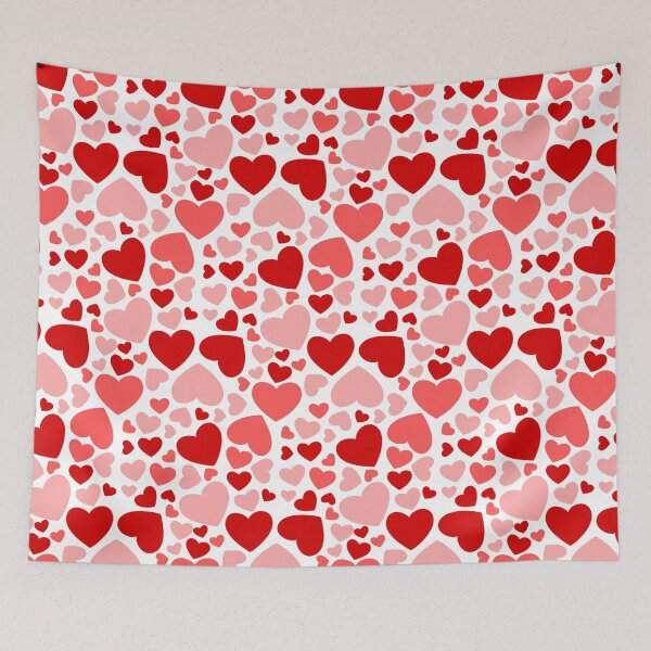 Item preview, Cute Hearts Repeating Pattern designed and sold by fahadabu.
