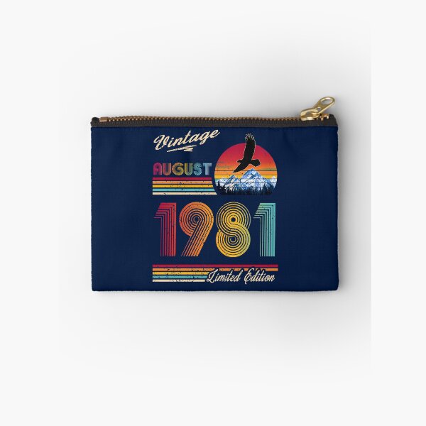 Item preview, August 1981 Birthday designed and sold by GreenSplash.