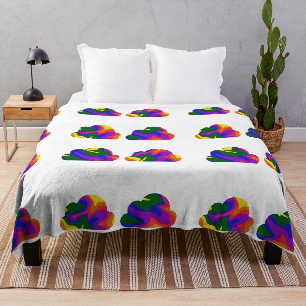 Item preview, Cute Clouds - Gay Pride Flag designed and sold by GhostLonging.