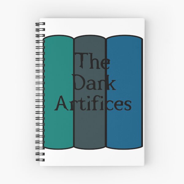 Item preview, The Dark Artifices Bookstack designed and sold by doodlesbyCara.