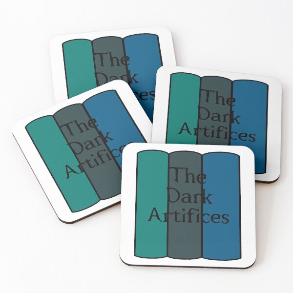 Item preview, The Dark Artifices Bookstack designed and sold by doodlesbyCara.