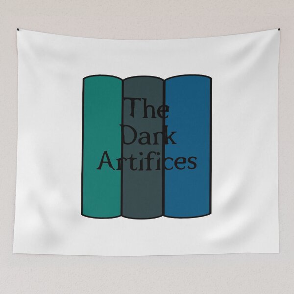 Item preview, The Dark Artifices Bookstack designed and sold by doodlesbyCara.