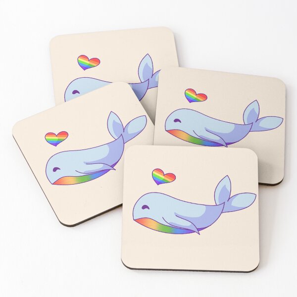 Item preview, Lgbt Pride Space Whale  designed and sold by ForTheFrogWar.