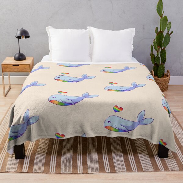 Item preview, Lgbt Pride Space Whale  designed and sold by ForTheFrogWar.