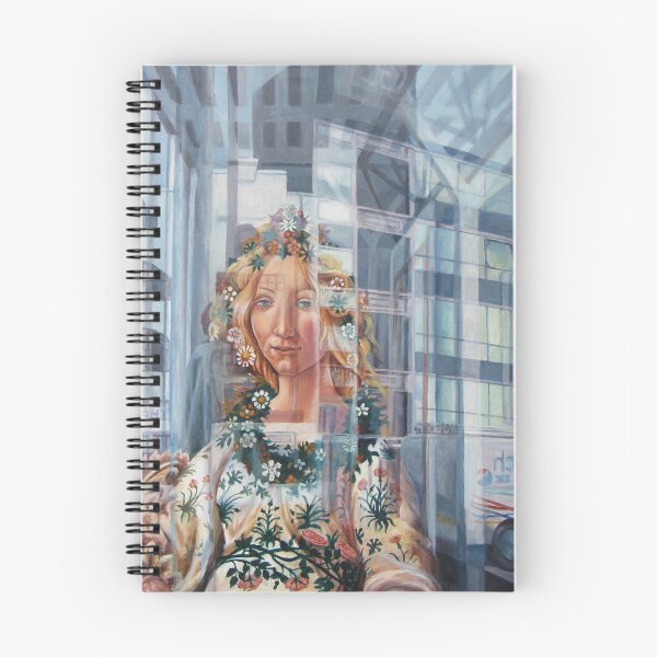 Item preview, Flora in the Bus Station designed and sold by maggiesartwork.